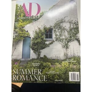 Architectural Digest Magazine July August 2025 Summer Romance Maui Belgium Charm